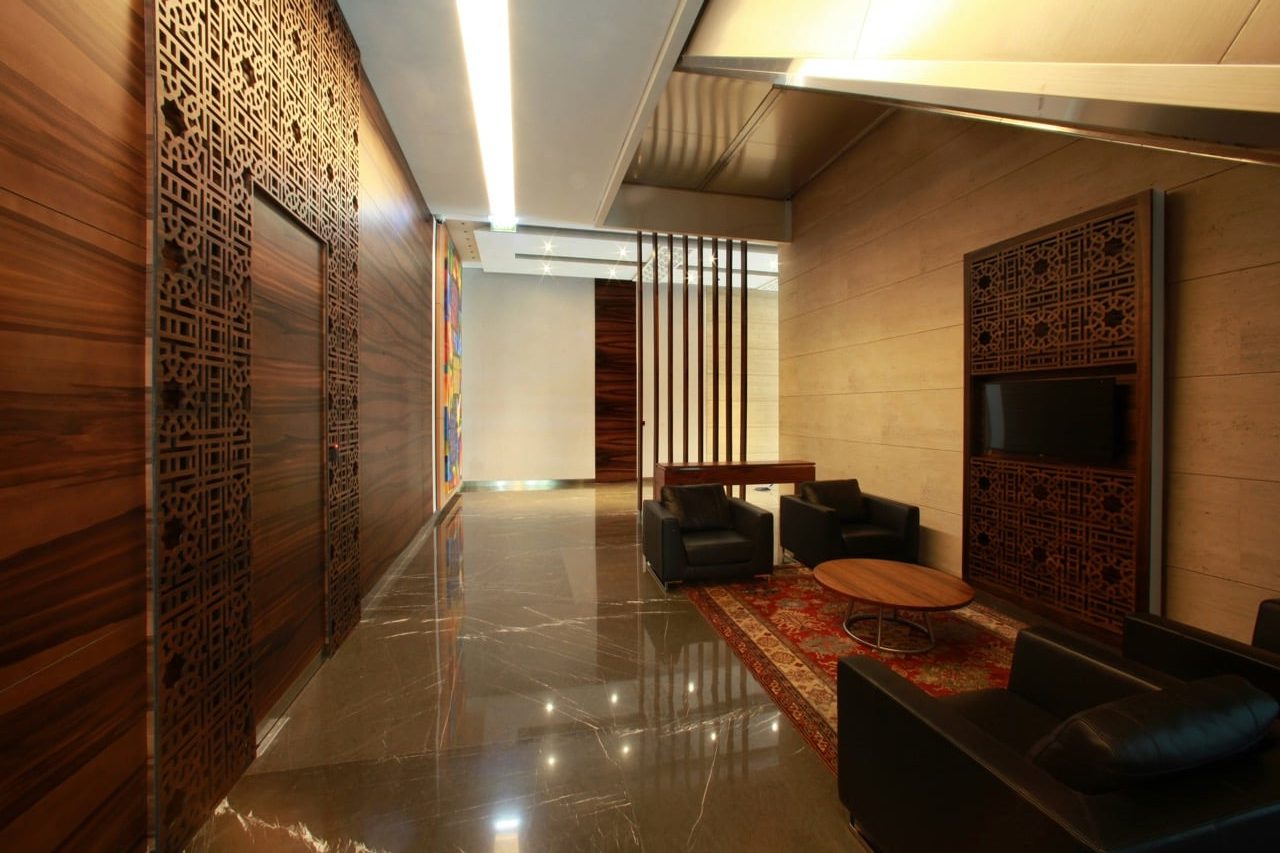 Ambient scenting in a Singapore corporate real estate lobby by Scent Swirl
